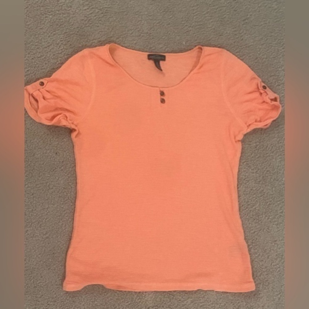 Ralph Lauren‎ Jeans Co Women’s Size 12 Coral Top - Picture 4 of 7